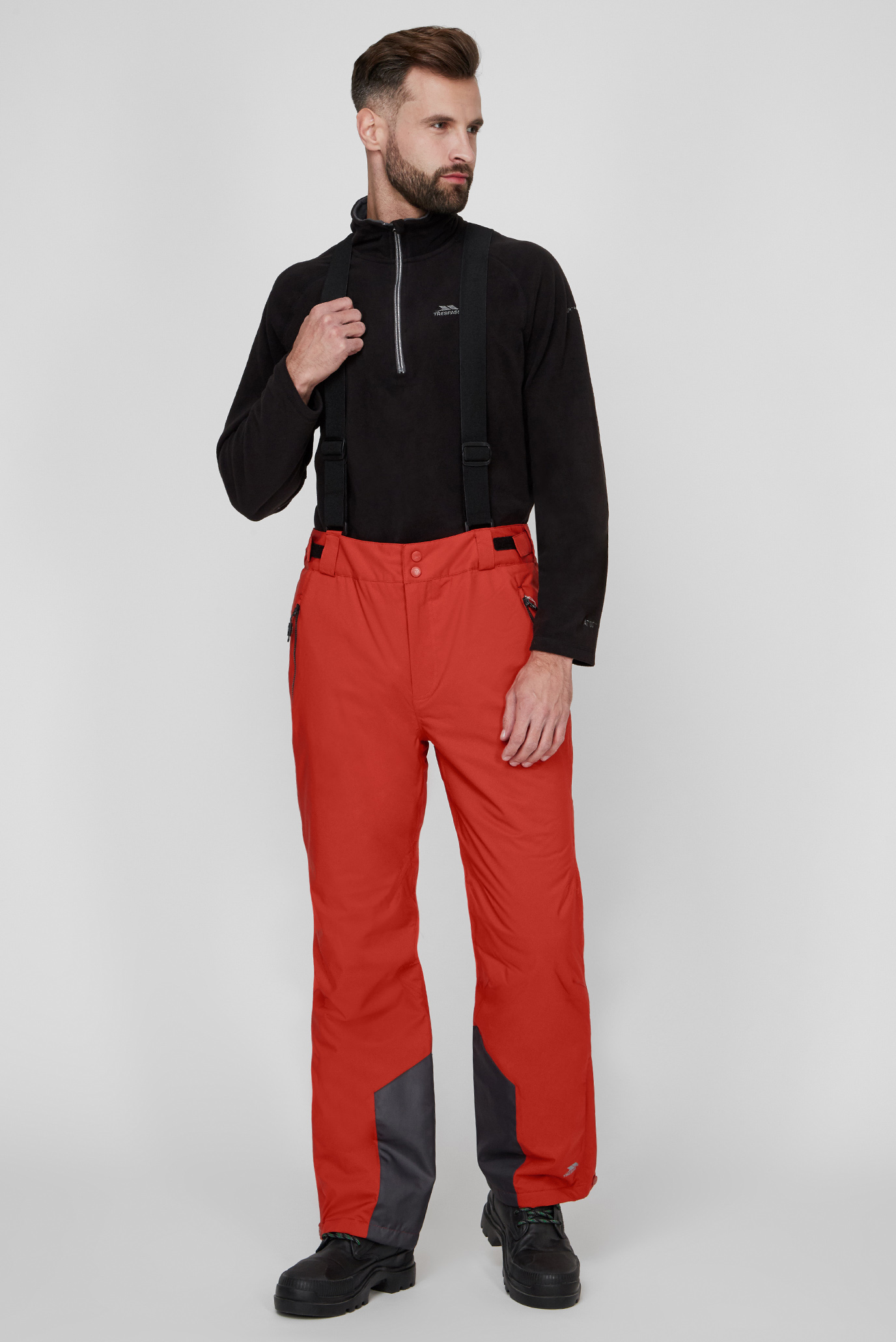 Чоловічі теракотові лижні штани 1