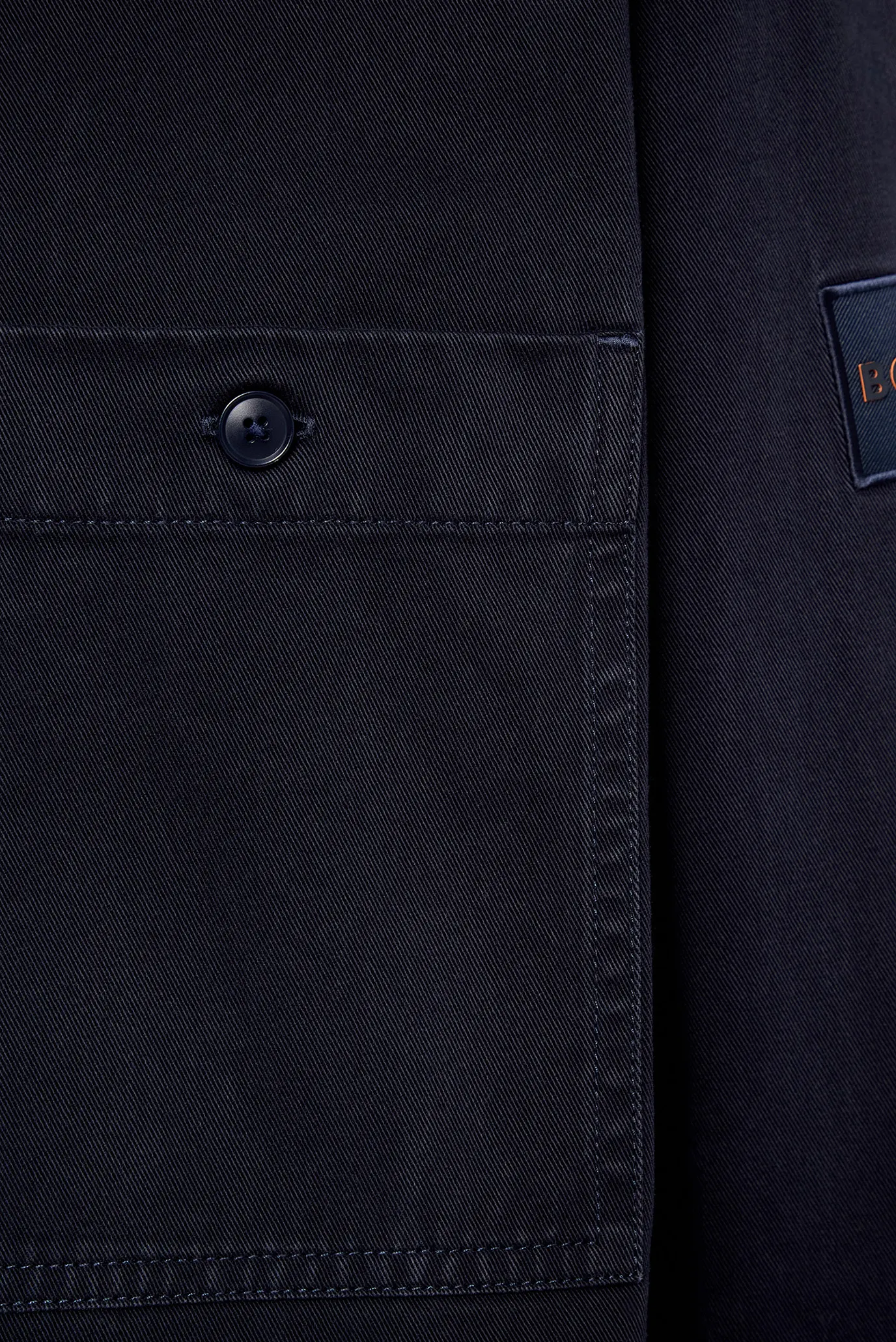 Чоловіча темно-синя сорочка 3