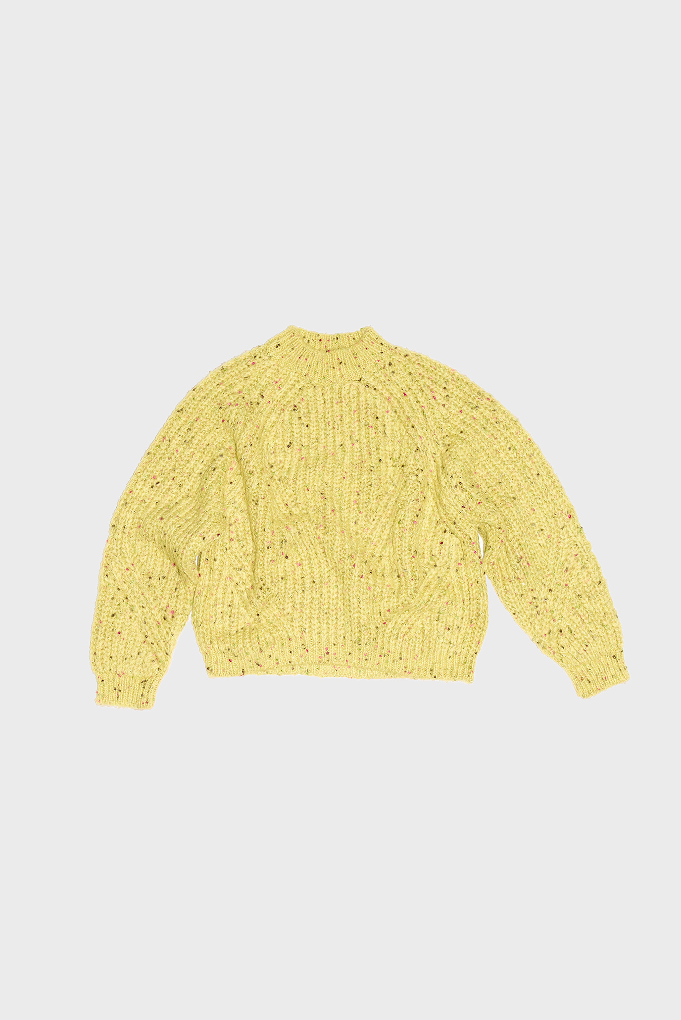 Женский желтый свитер 1