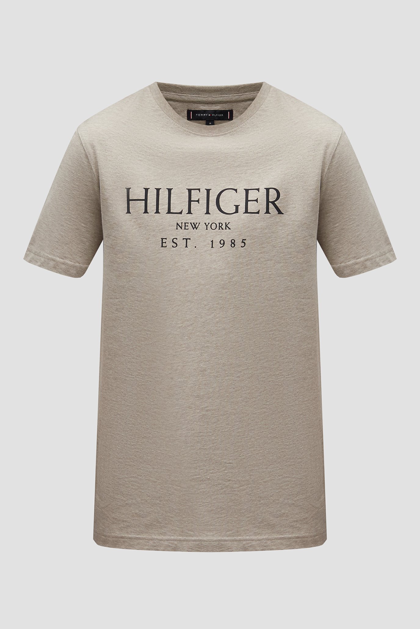 Чоловіча бежева футболка BIG HILFIGER TEE 1