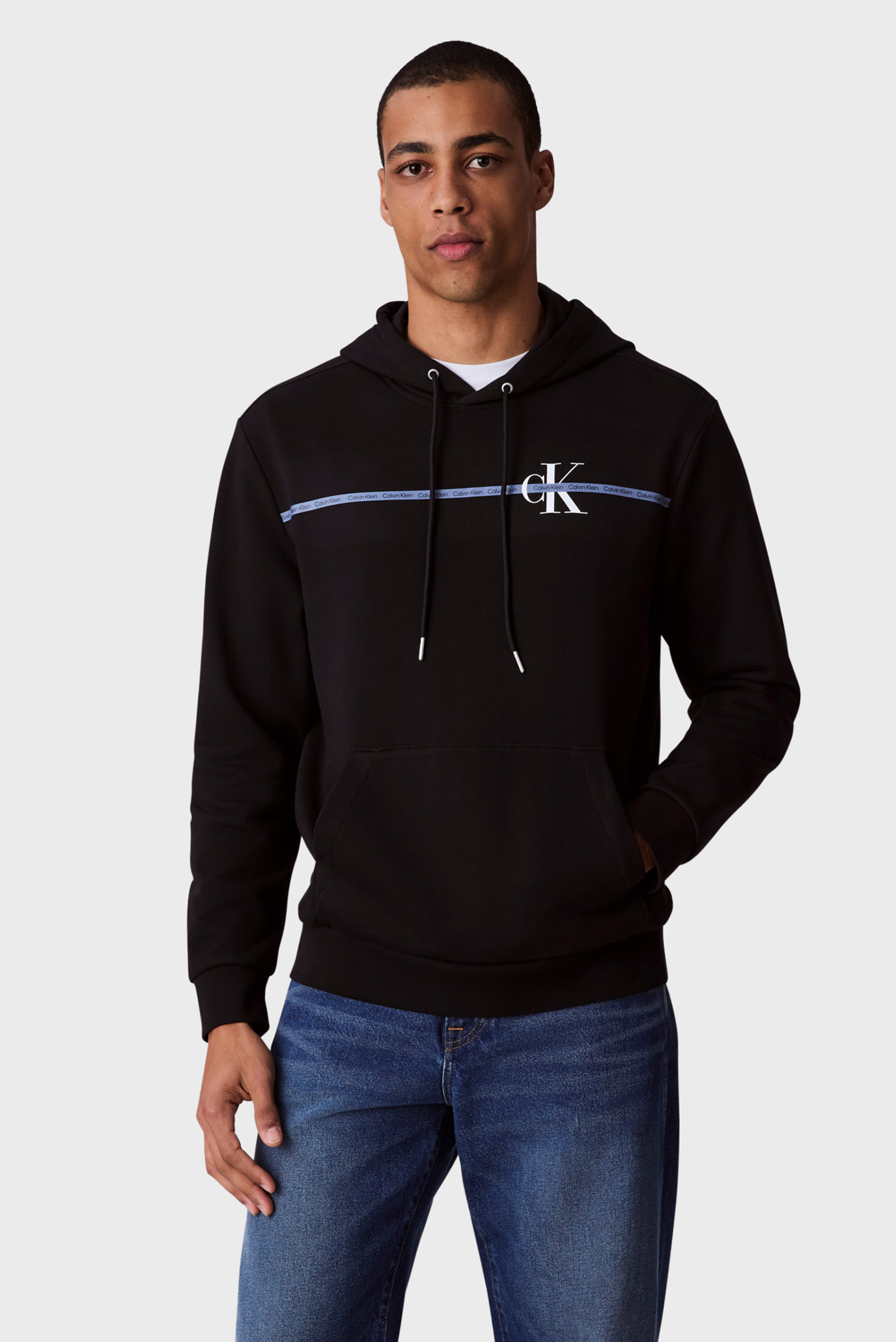 Мужское черное худи 350TERRY Черный L Calvin Klein LV04RC289G Мужское черное худи 350TERRY Черный L Calvin Klein LV04RC289G
