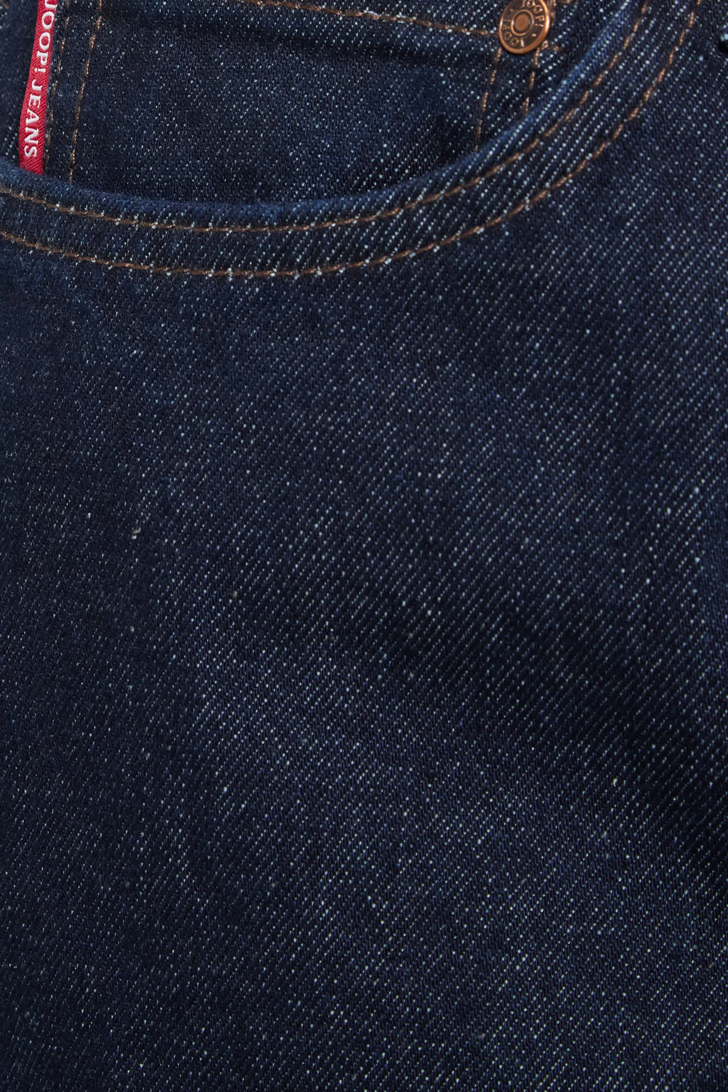 Мужские темно-синие джинсы 4