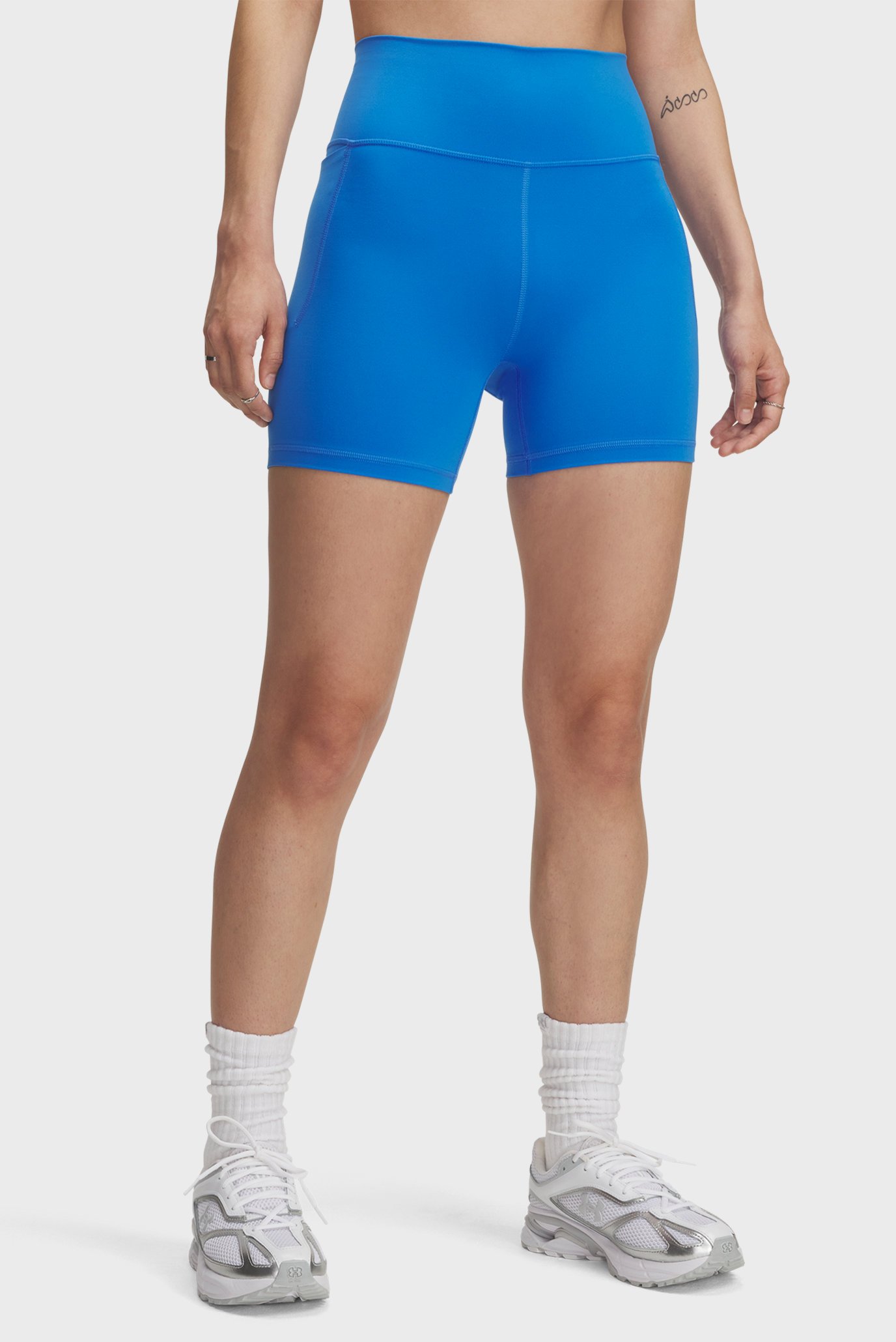 Женские синие велосипедки Meridian Middy Синий M Under Armour 1382519-402 Женские синие велосипедки Meridian Middy Синий M Under Armour 1382519-402