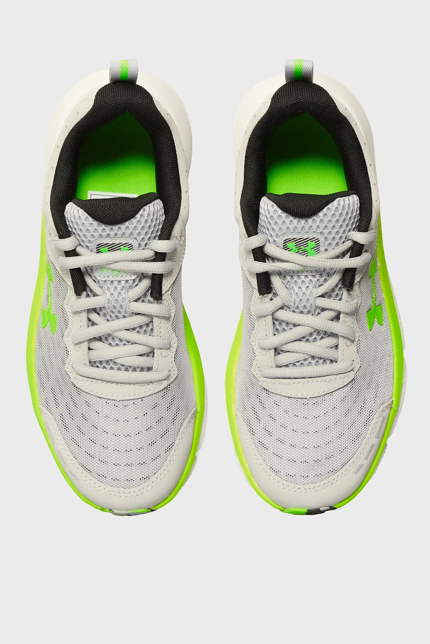 Дитячі сірі кросівки UA BGS Assert 10 4