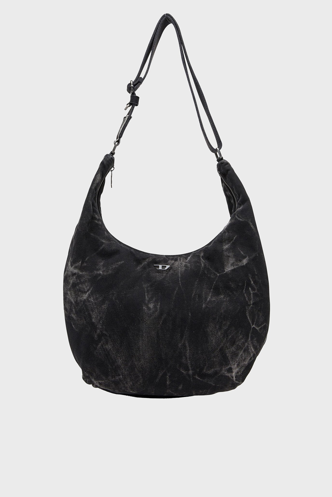 Мужская черная джинсовая сумка RAVE HOBO X Черный ONESIZE Diesel X10414 P4485 Мужская черная джинсовая сумка RAVE HOBO X Черный ONESIZE Diesel X10414 P4485