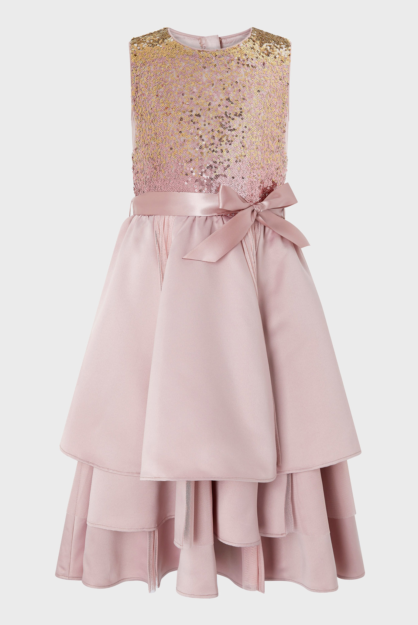 Детское розовое платье OLWYN OMBRE 1