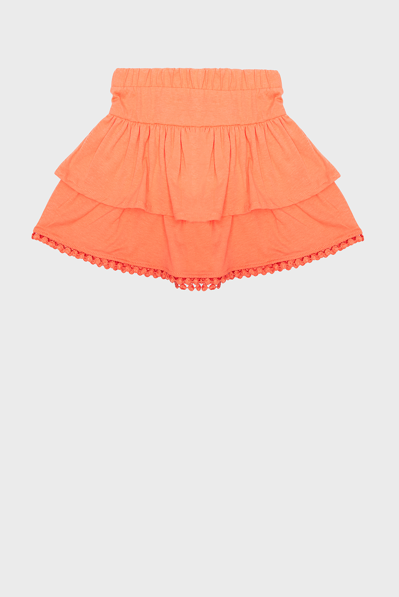 Детская оранжевая юбка 1