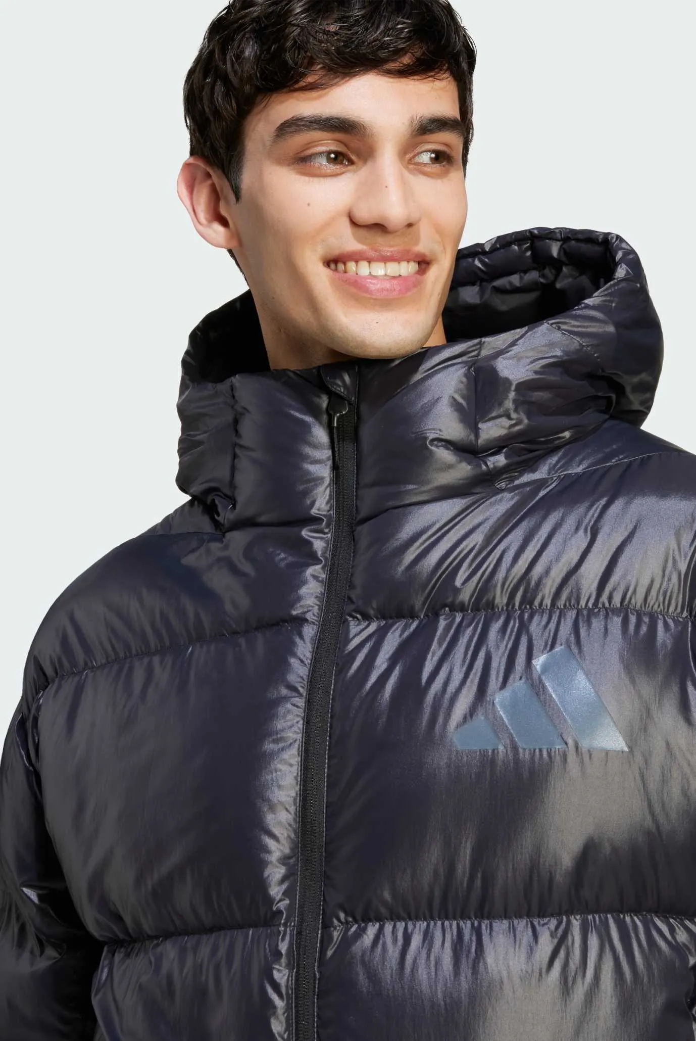 Мужской черный пуховик ADIDAS Z.N.E. Puffer Climawarm 4