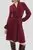 Жіноча бордова сукня