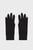 Мужские черные шерстяные перчатки