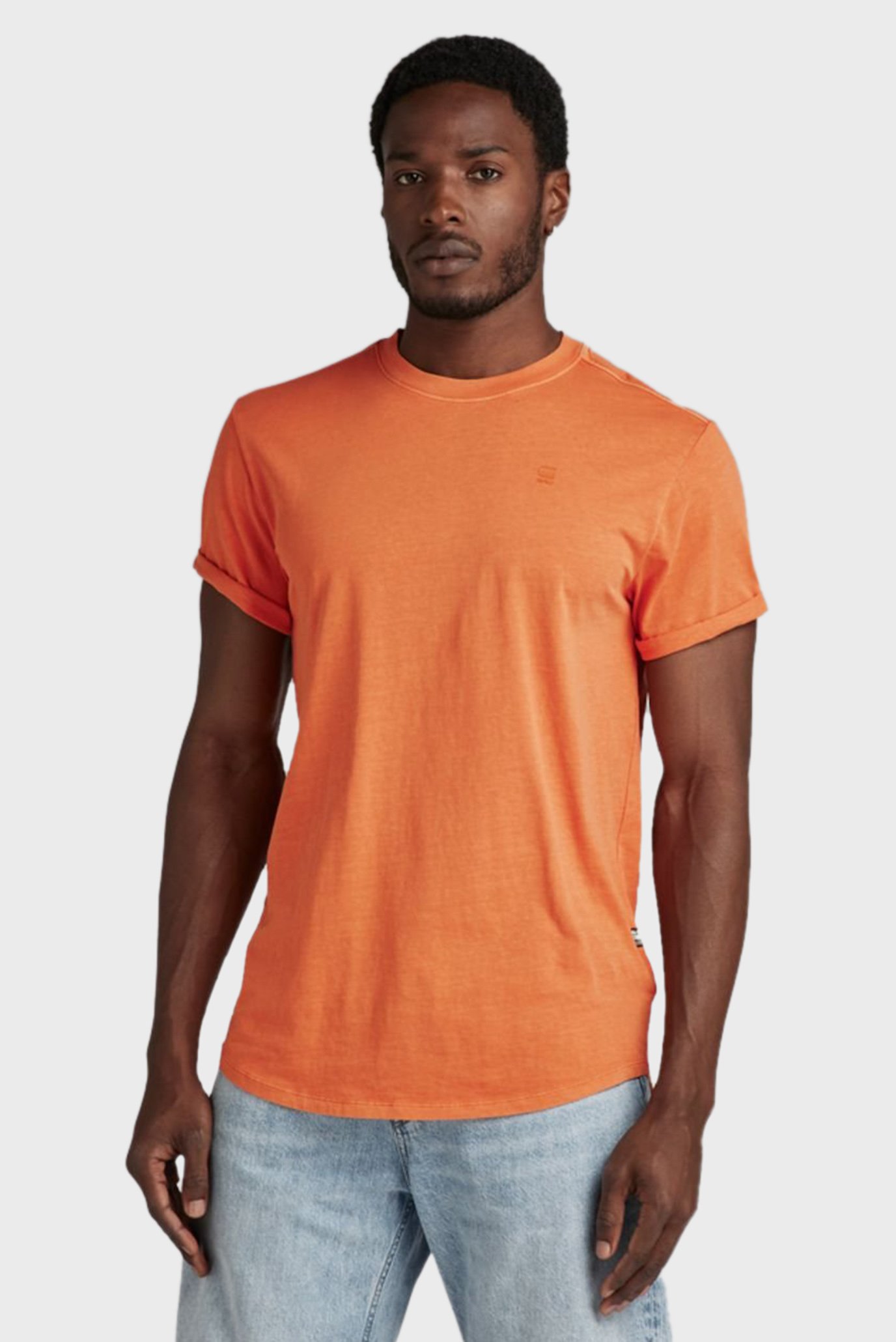 Чоловіча помаранчева футболка 1