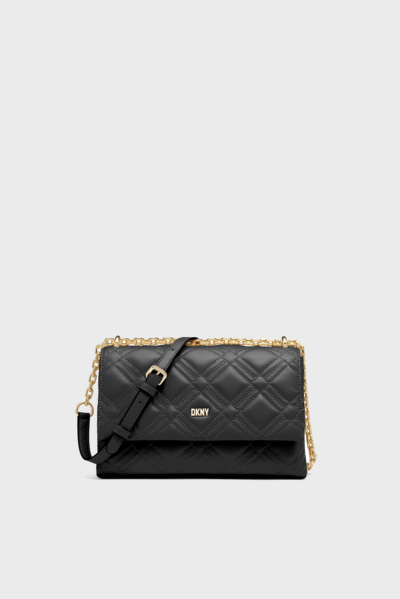 Женская черная кожаная сумка Черный ONESIZE DKNY R413BC66 Женская черная кожаная сумка Черный ONESIZE DKNY R413BC66