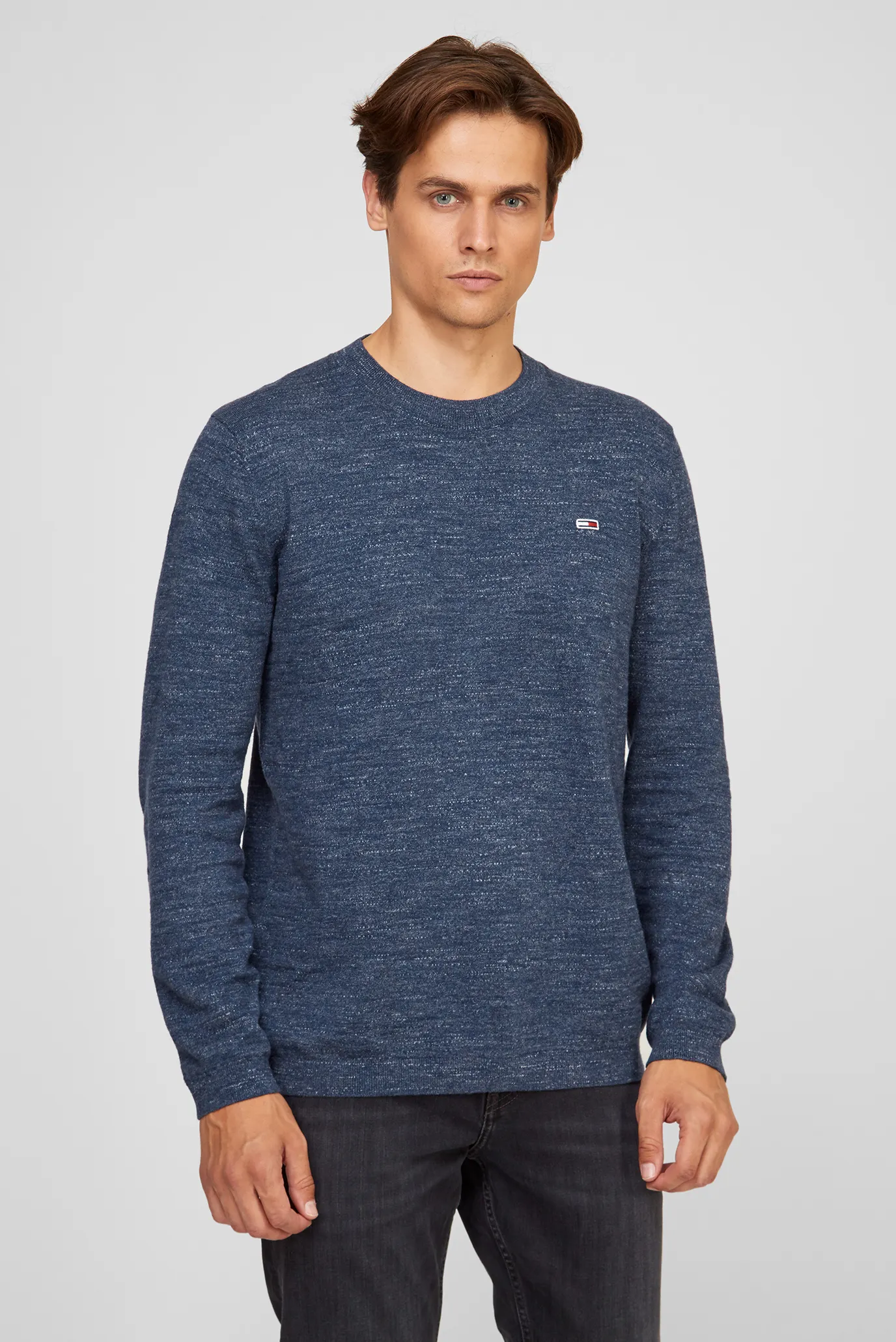 Чоловічий синій джемпер TJM SLUB GRINDLE Tommy Jeans DM0DM10920 — MD-Fashion