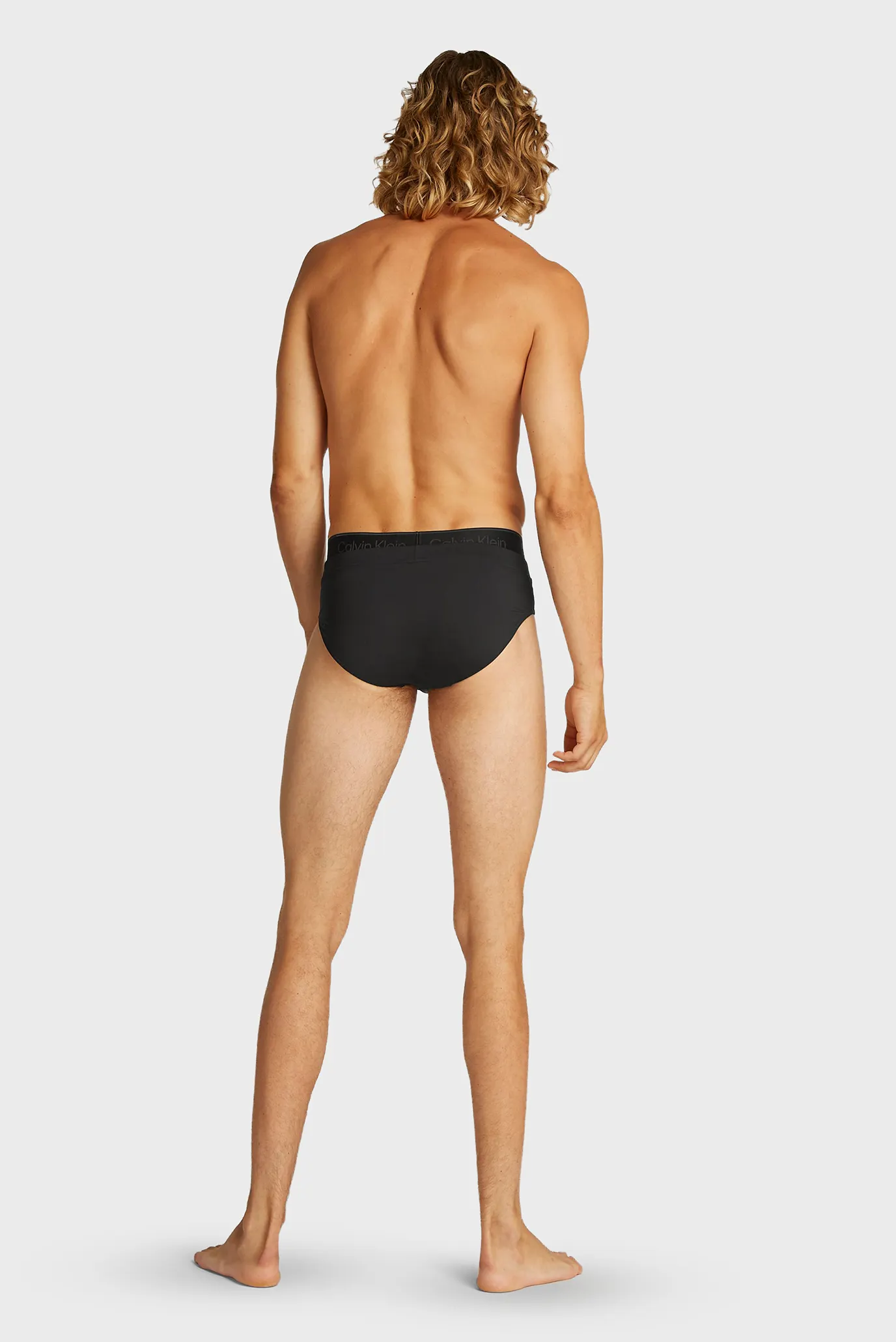 Мужские черные плавки BRIEF WB 3