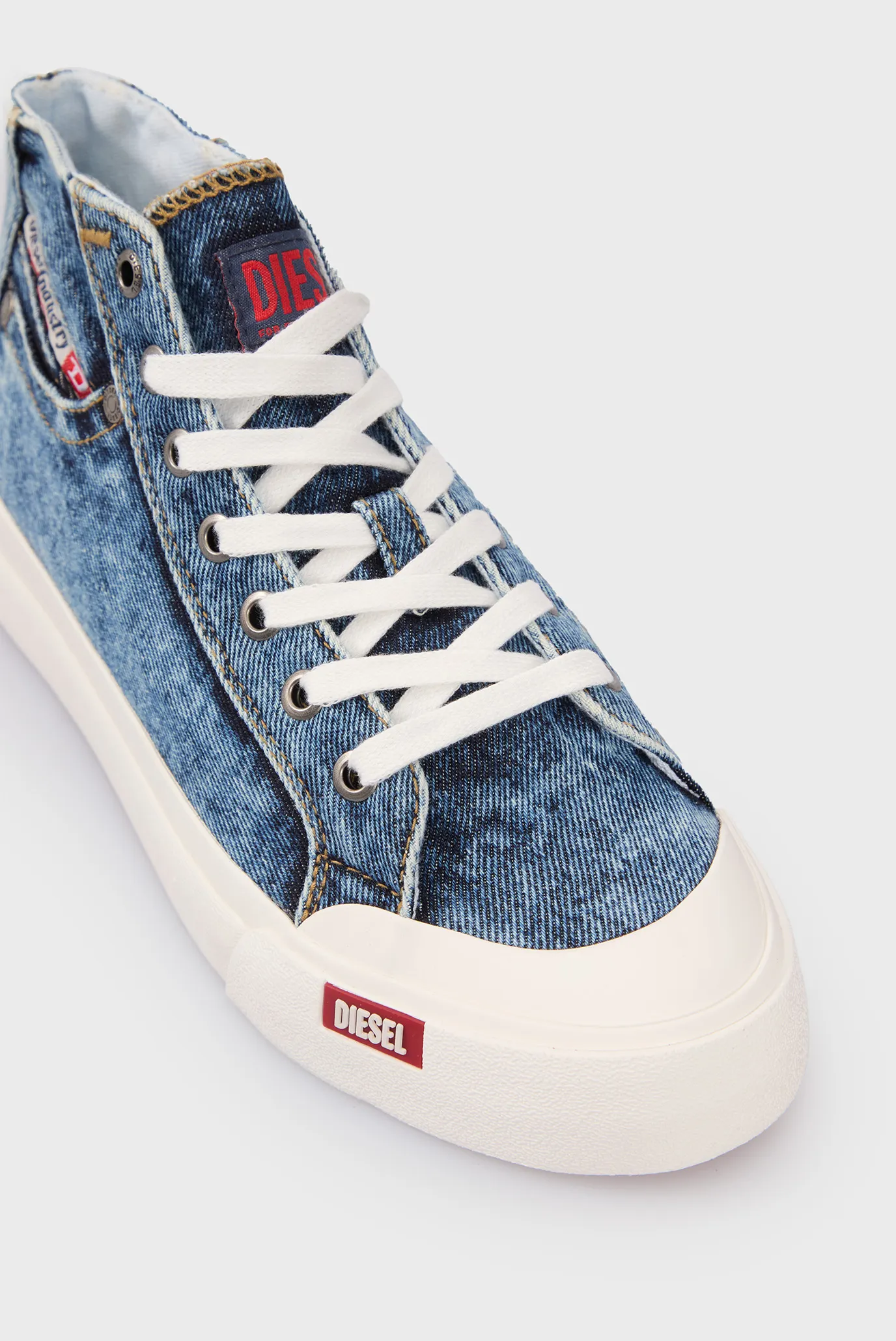 Жіночі сині джинсові кеди ATHOS NMD 4