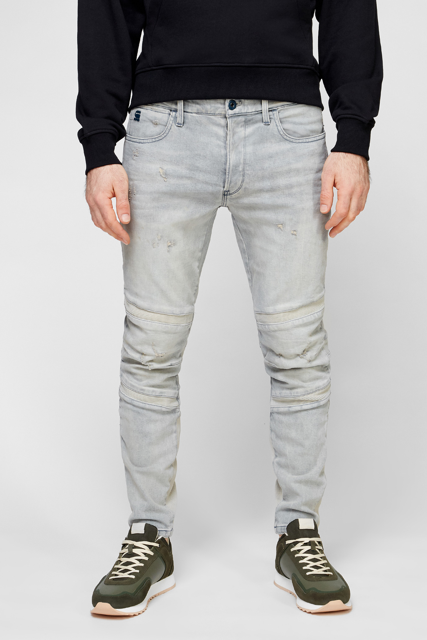 Чоловічі сірі джинси Motac 3D Slim 1