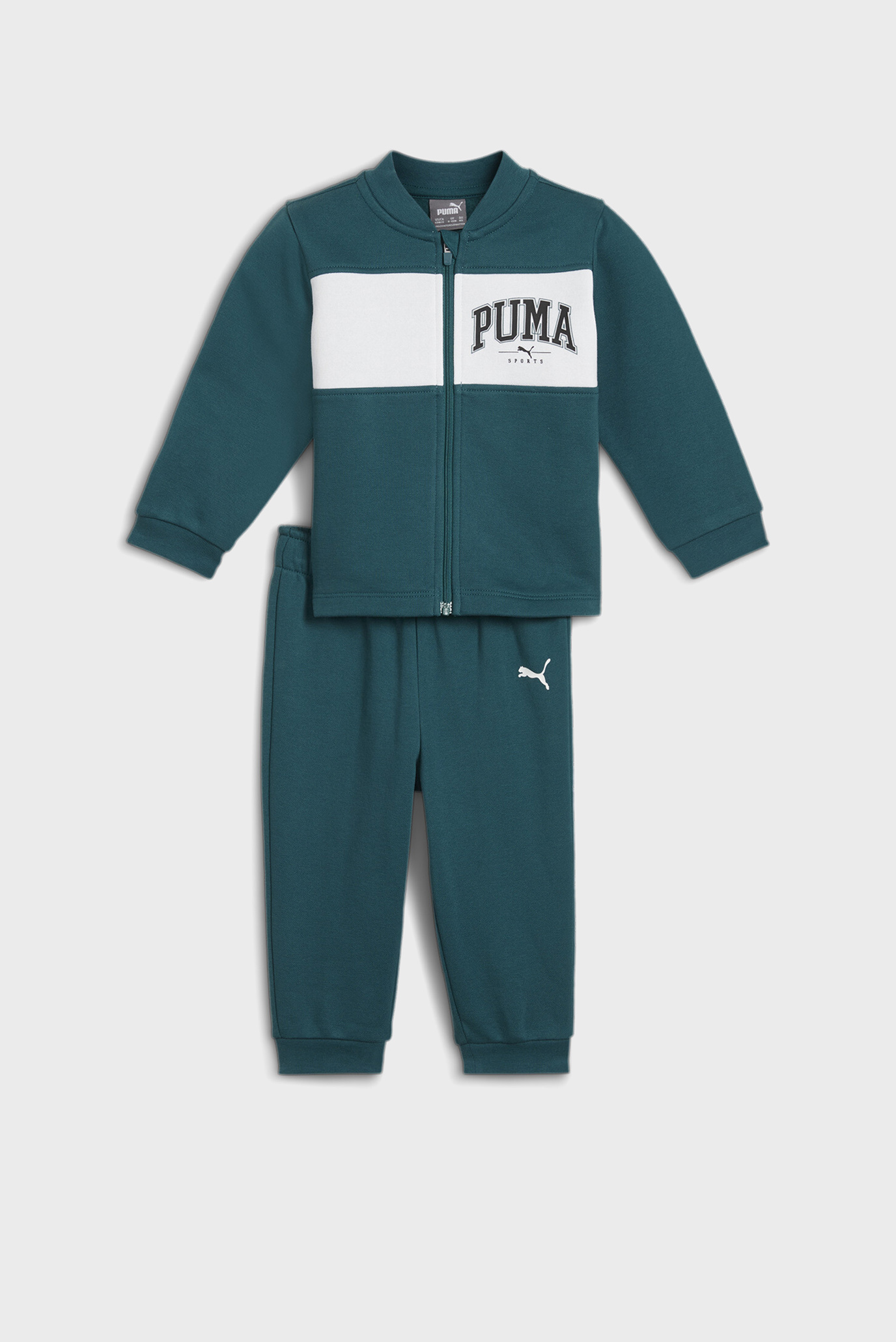 Детский зеленый спортивный костюм (кофта, брюки) MINICATS PUMA SQUAD Jogger Toddler 1