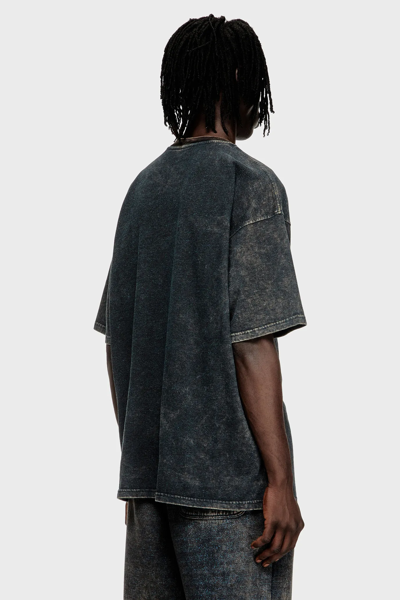 Чоловіча темно-синя футболка T-BOXT-T4 3