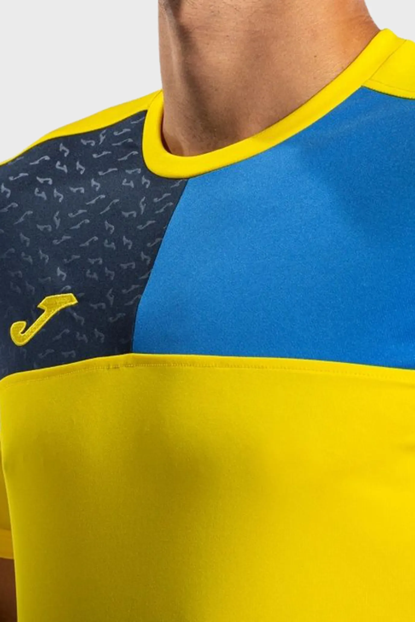 Мужская желтая футболка 5