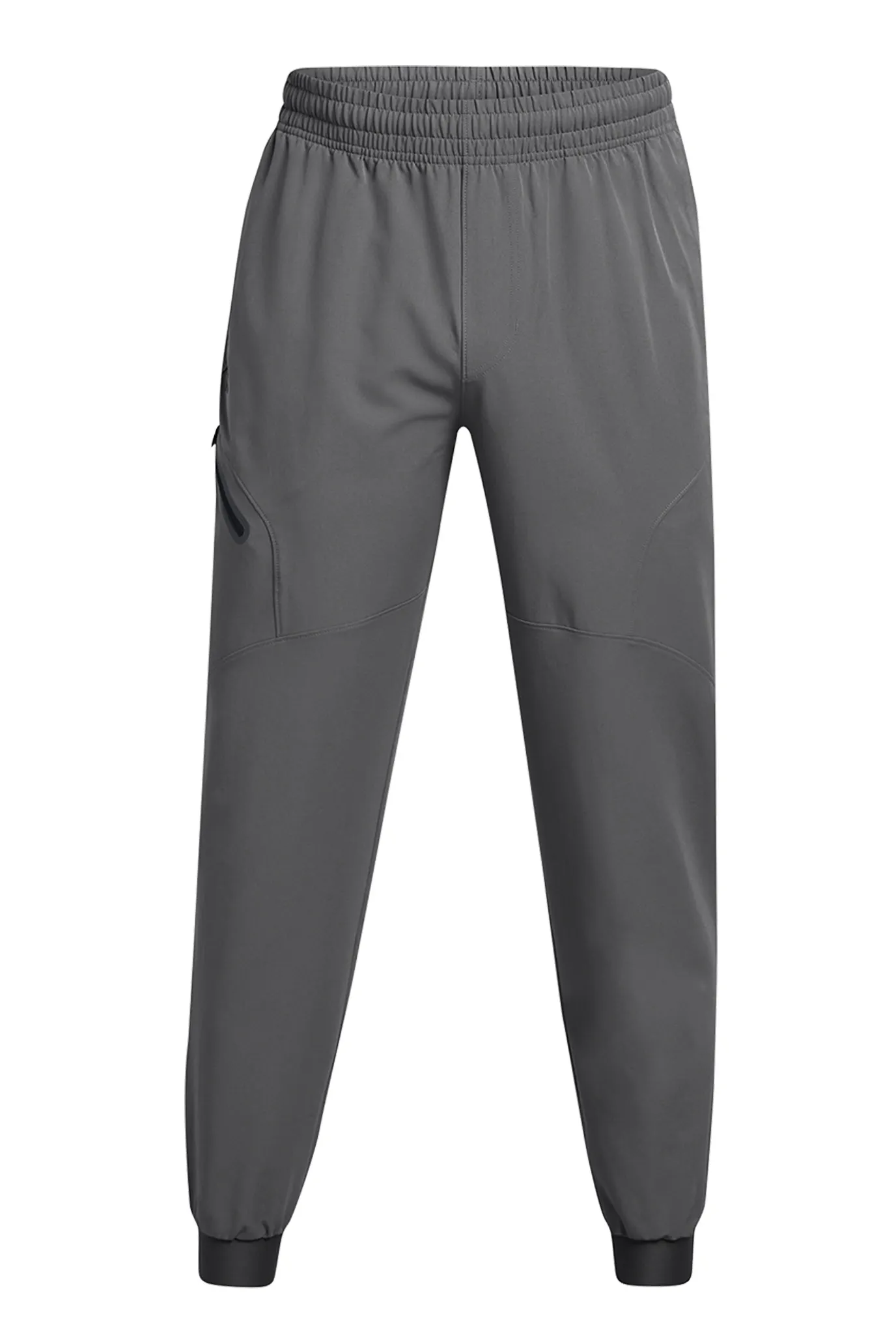 Чоловічі сірі спортивні штани UA Unstoppable Woven Jogger 5