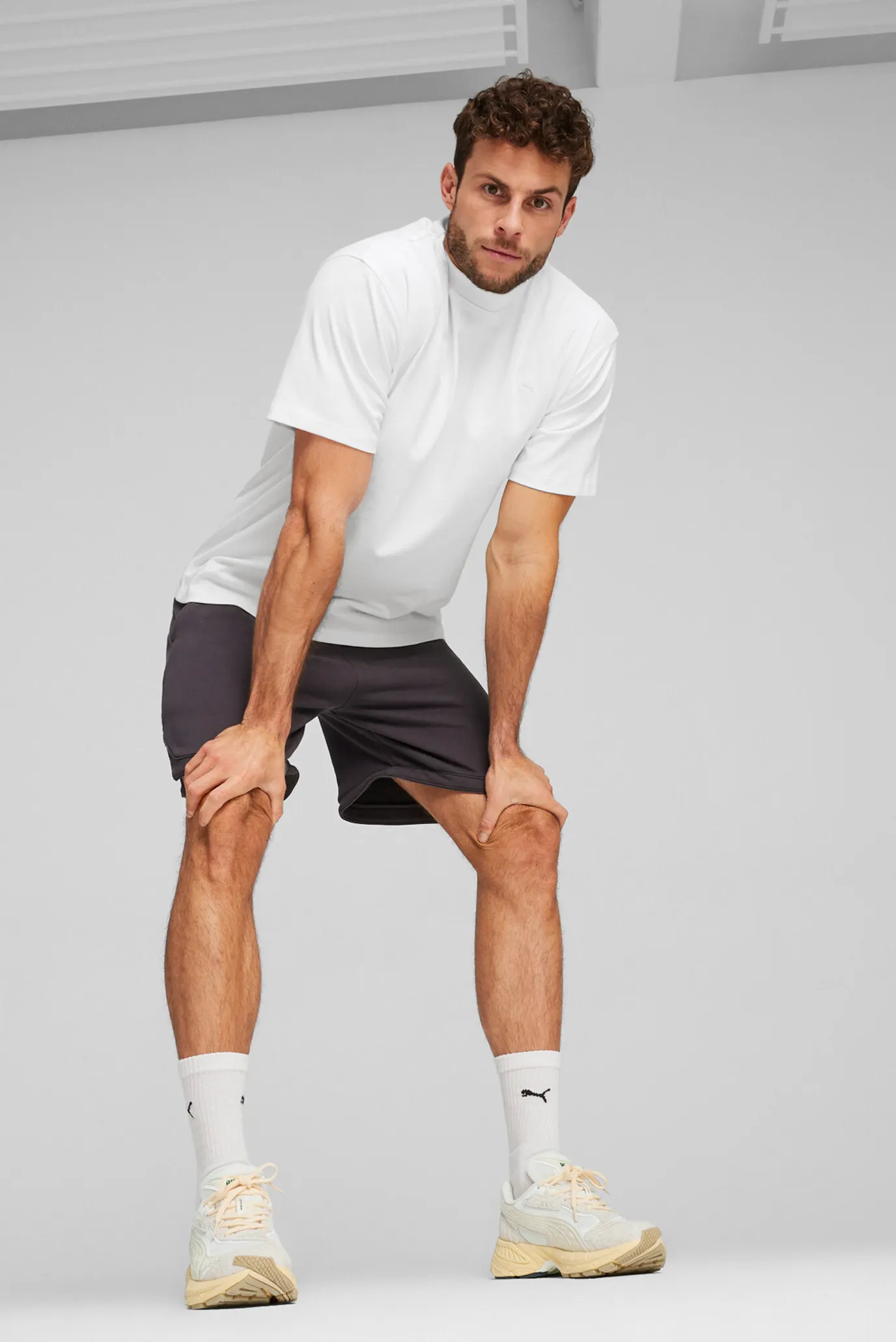 Чоловіча біла футболка MMQ Tee 3