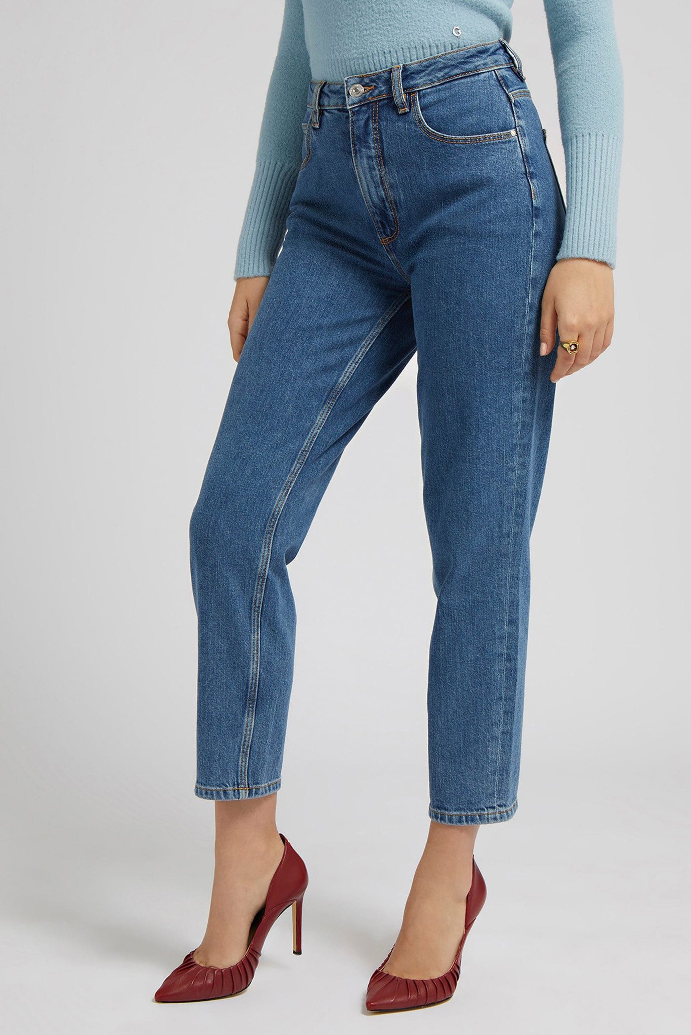 Жіночі сині джинси MOM 1
