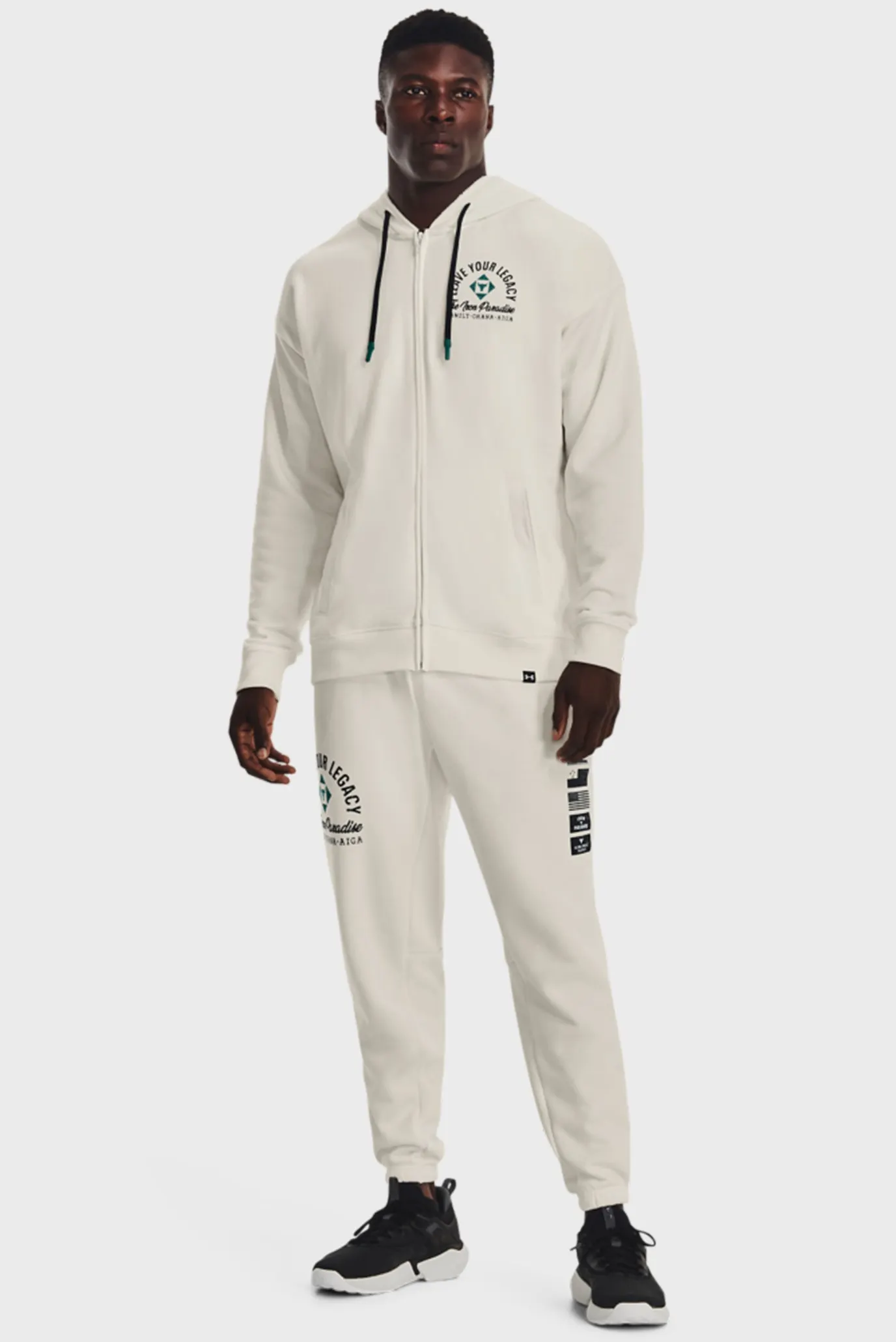 Чоловічі білі спортивні штани Pjt Rck HW Terry Pnt Fam 2