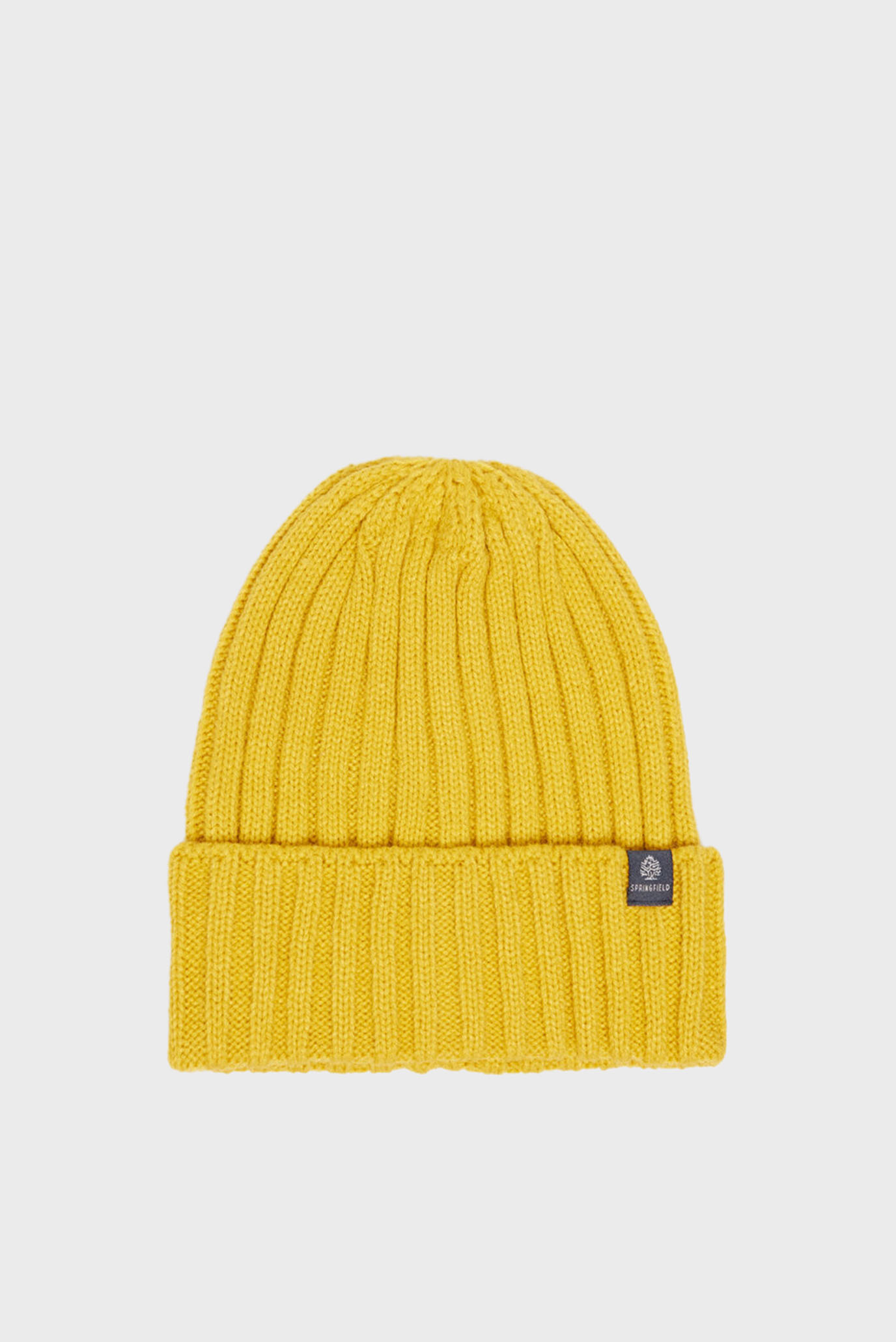 Мужская желтая шапка 1
