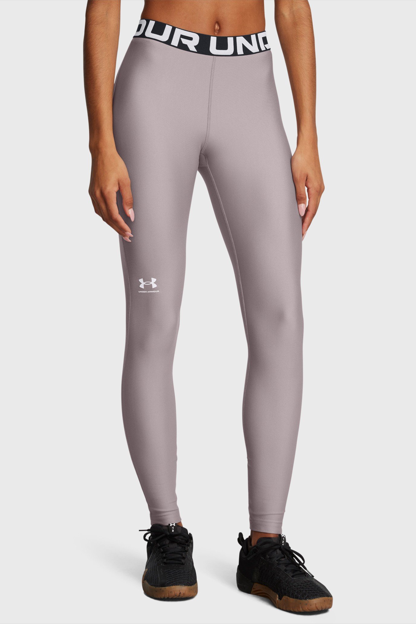 Женские пудровые тайтсы UA HG Authentics Legging 1