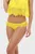 Женские желтые трусики от купальника