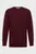 Мужской бордовый шерстяной джемпер