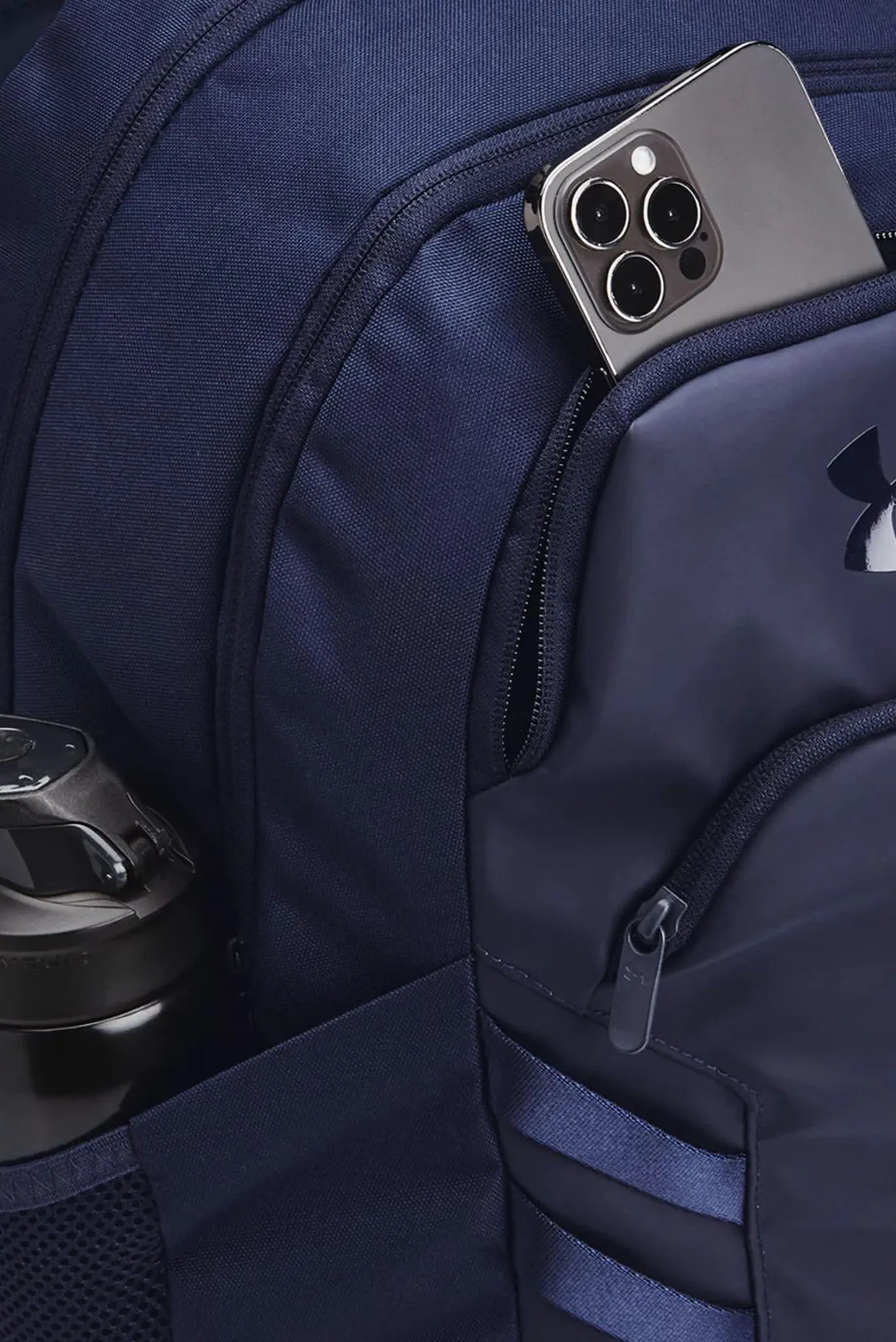 Темно-синий рюкзак UA Hustle 6.0 Pro BP 6