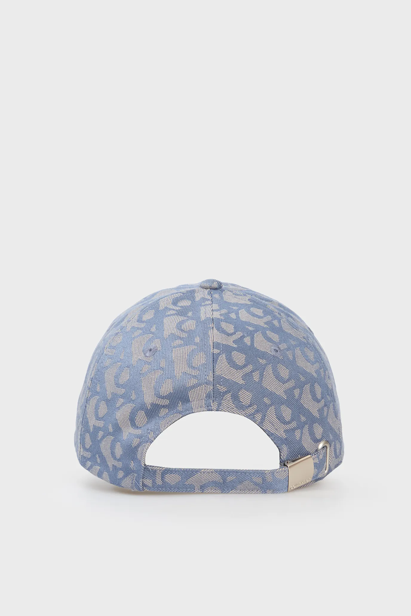 Жіноча блакитна кепка з візерунком AOP 6 PANEL 3