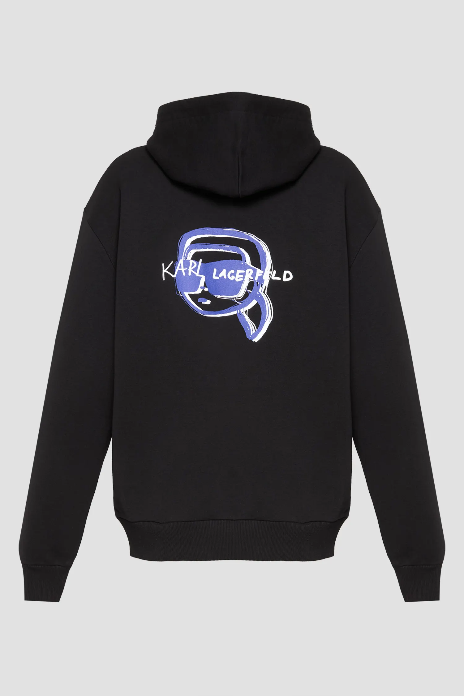 Мужское черное худи 2