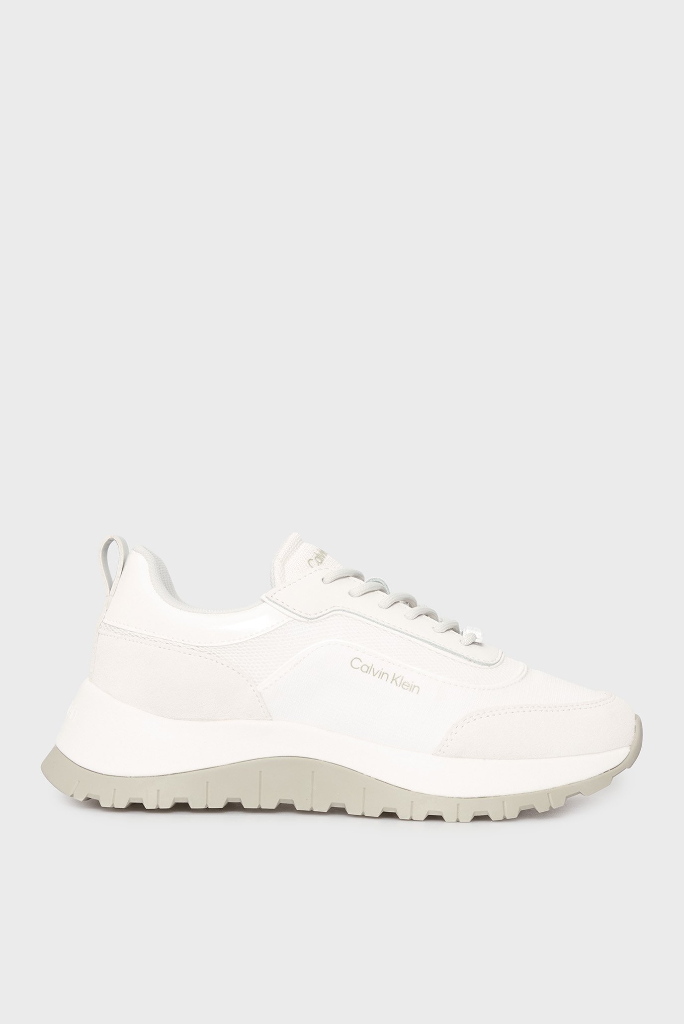 Женские белые кроссовки RUNNER LACE UP Белый 38 Calvin Klein HW0HW02487 Женские белые кроссовки RUNNER LACE UP Белый 38 Calvin Klein HW0HW02487