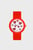 Жіночий червоний годинник O clock 4071