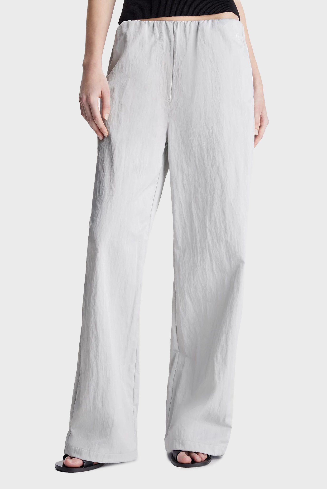 Жіночі світло-сірі брюки SOFT CRINKLE PARACHUTE 1