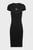 Женское черное платье TJW BODYCON LOGO 2 DRESS