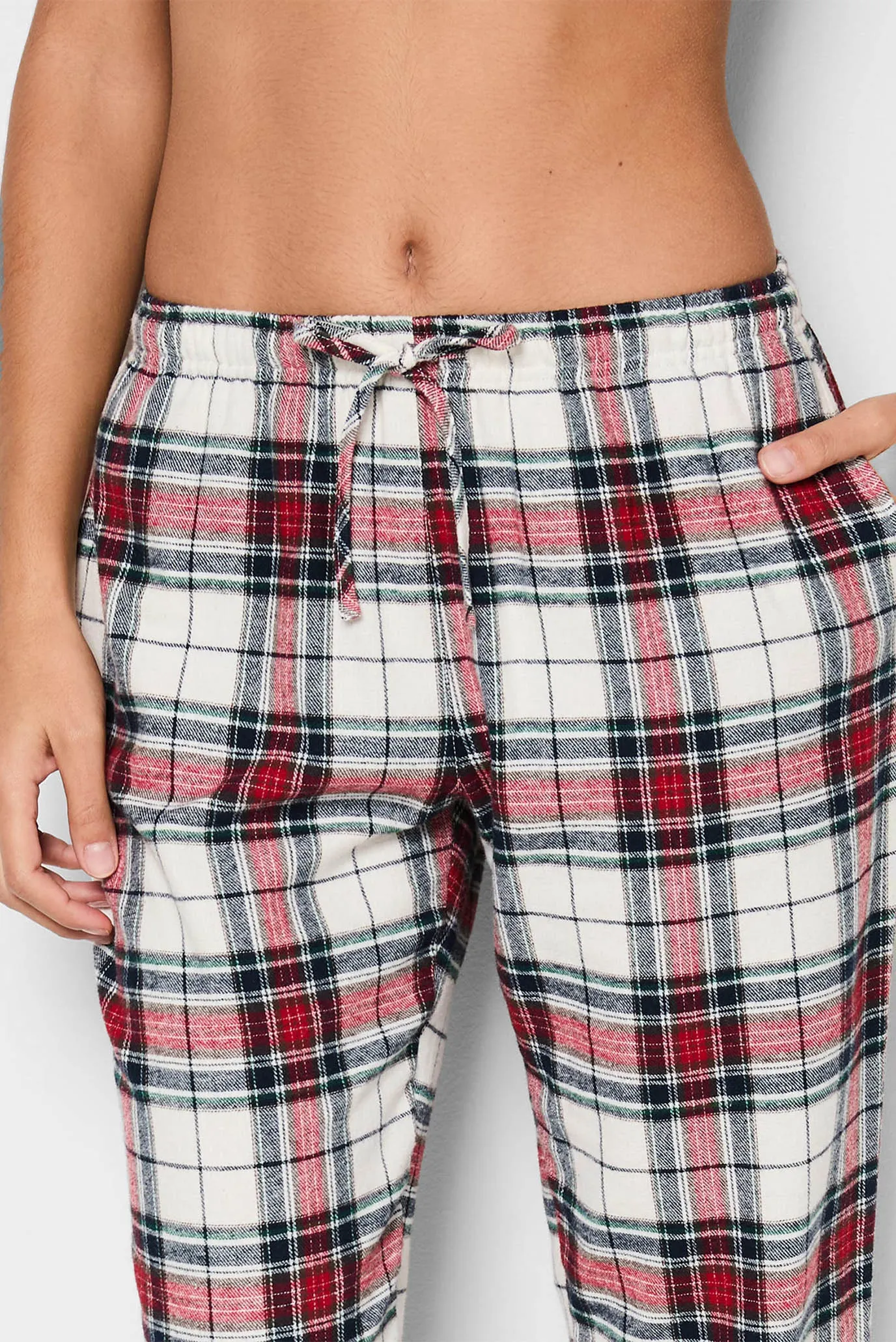 Жіноча картата піжама (сорочка, брюки) GRIGOR 4