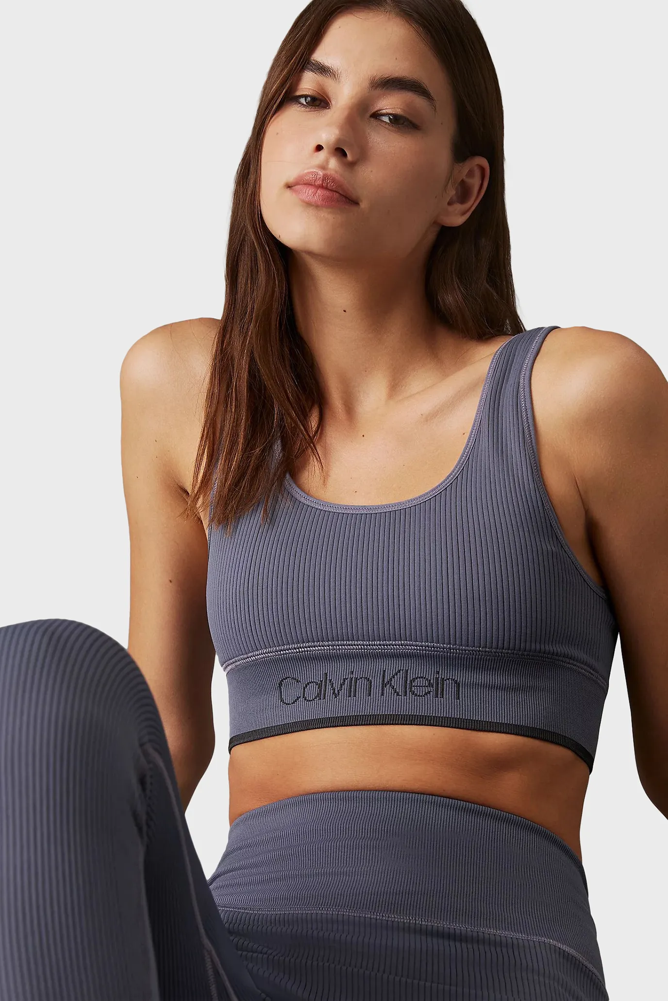 Женский темно-синий топ 4