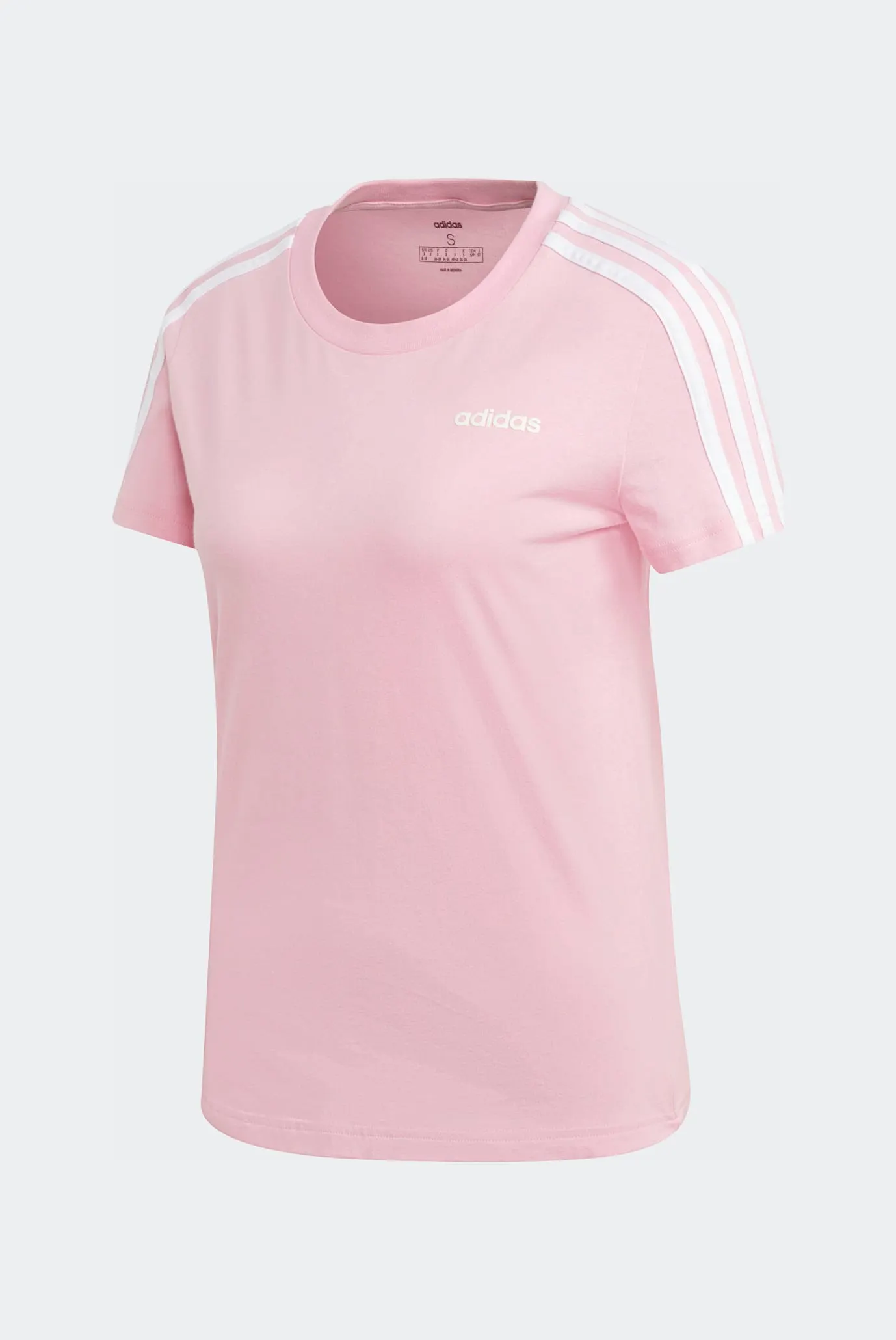 Жіноча рожева футболка Essentials 3-Stripes 1