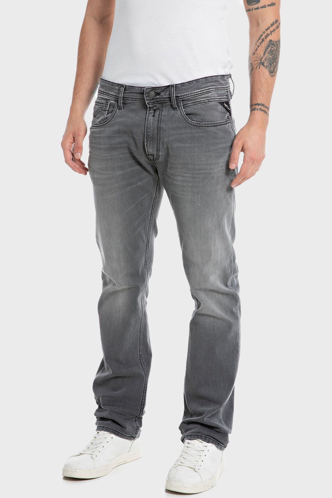 Чоловічі сірі джинси ROCCO 1