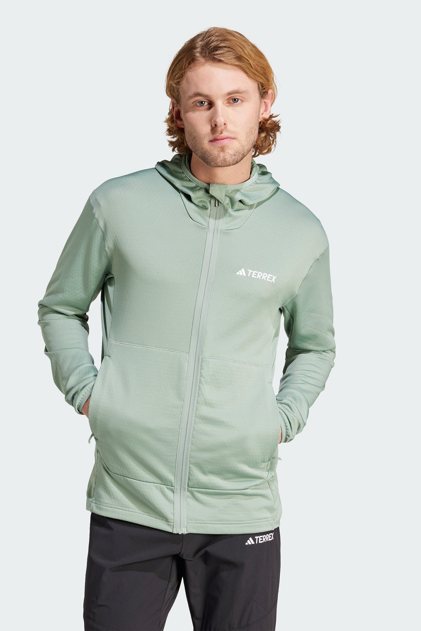 Чоловіча м'ятна спортивна кофта TERREX XPERIOR LIGHT FLEECE 1