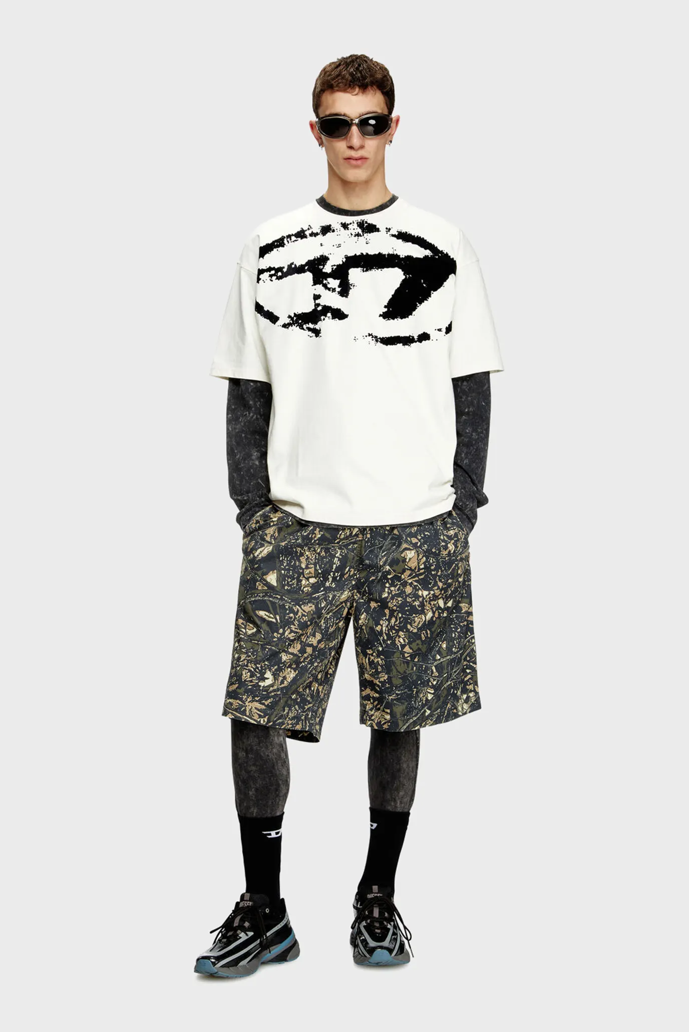 Чоловіча біла футболка T-BOXT-N14 2