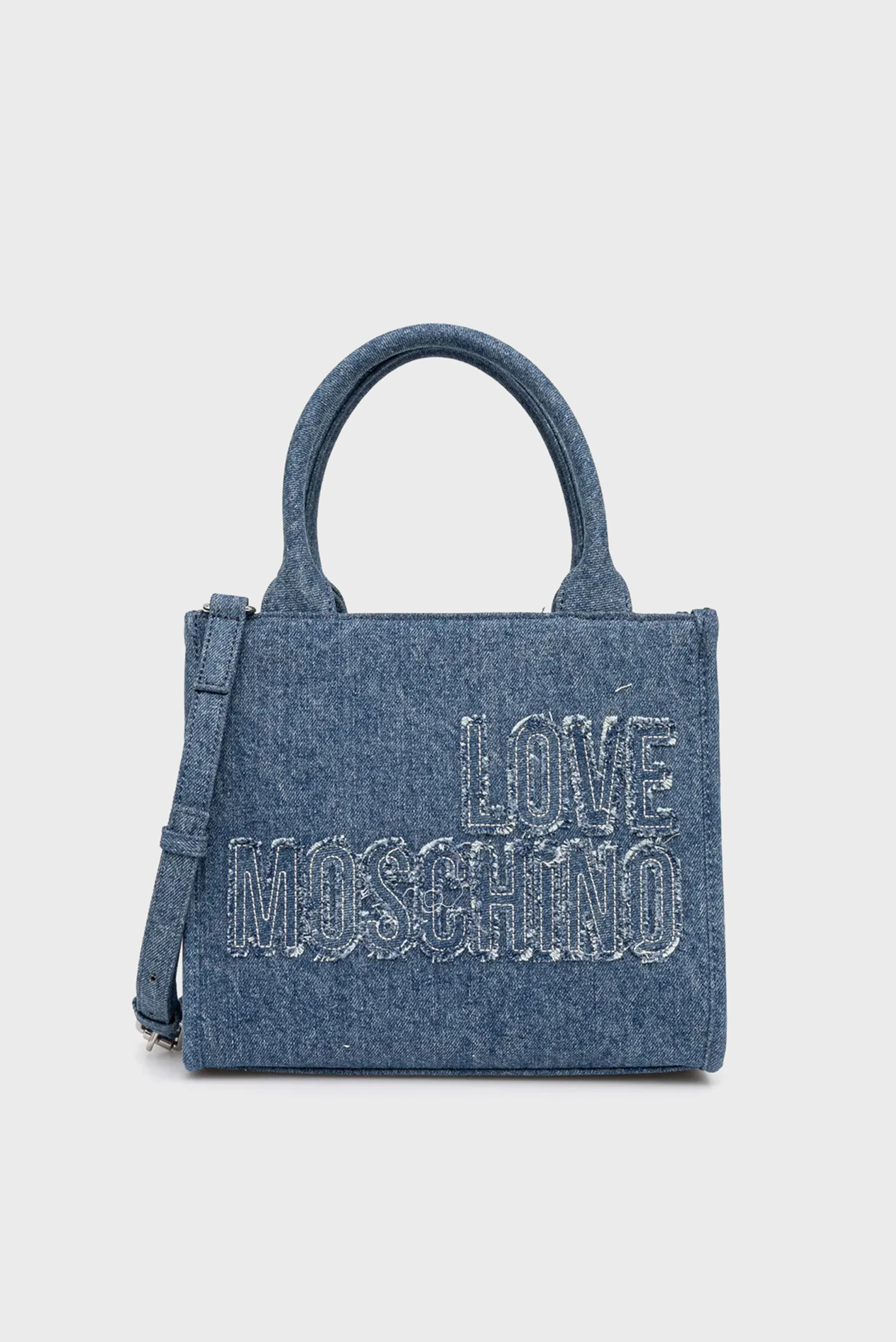 Женская синяя джинсовая сумка Синий ONESIZE Love Moschino JC4244PP0MKM0750 Женская синяя джинсовая сумка Синий ONESIZE Love Moschino JC4244PP0MKM0750