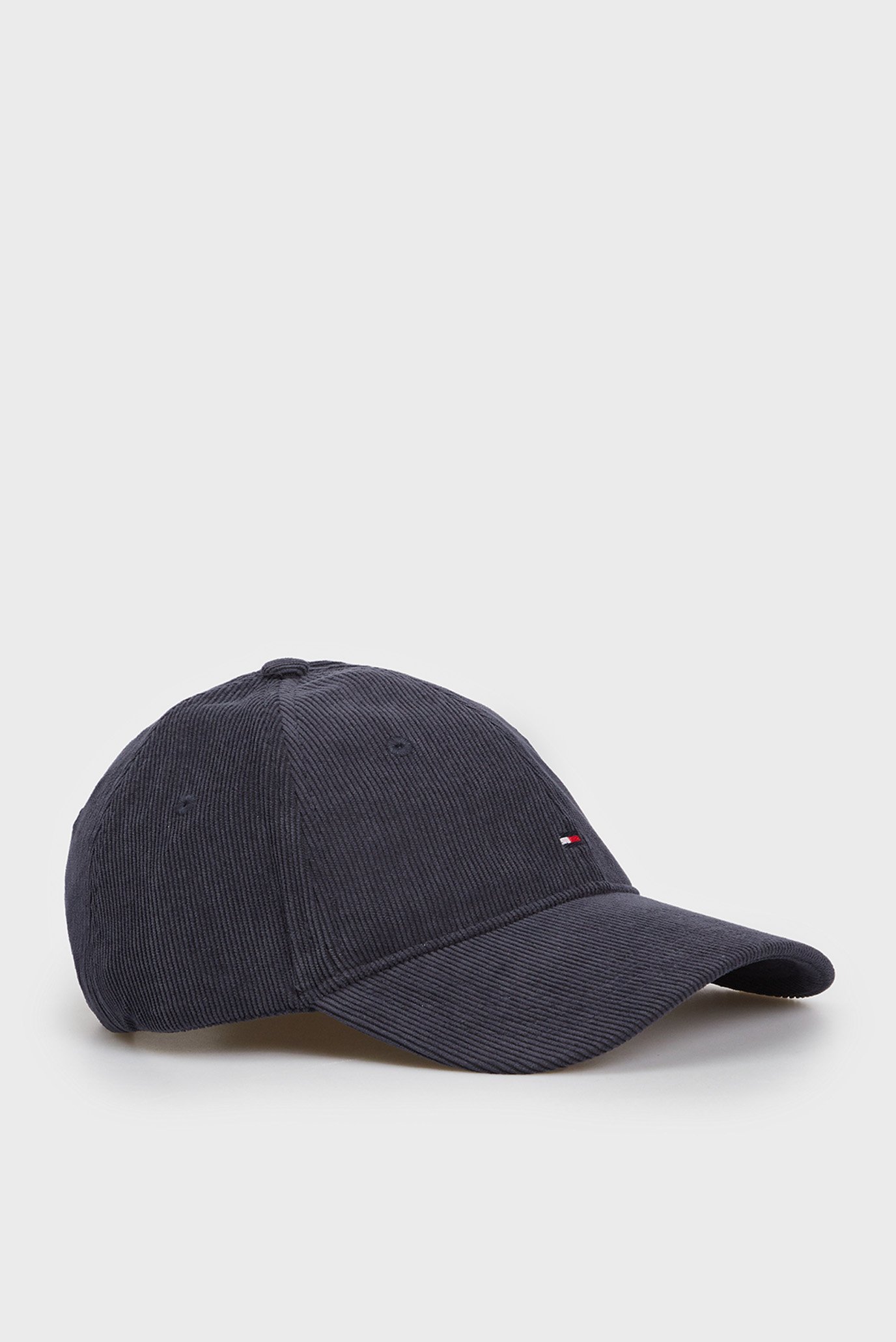 Мужская темно-синяя вельветовая кепка TH FLAG CORDUROY SOFT 6 PANEL 1