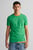 Чоловіча зелена футболка CONTRAST LOGO