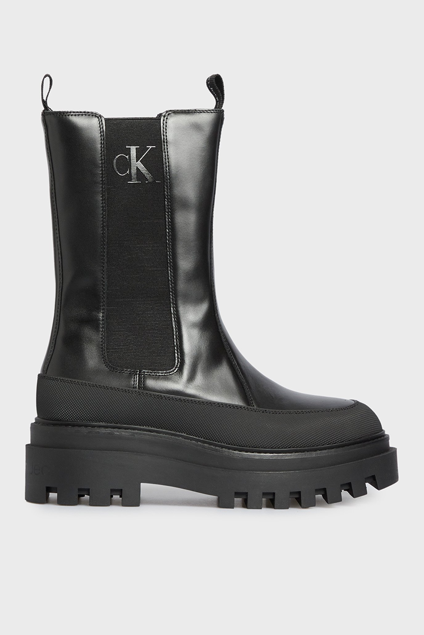 Жіночі чорні челсі FLATFORM CHELSEA BOOT LTH WN 1