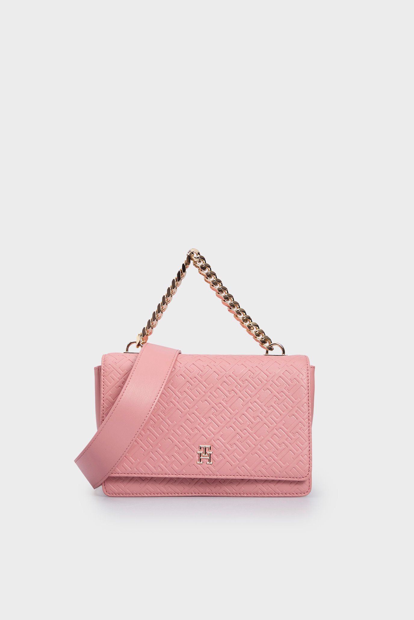Женская розовая сумка TH REFINED MED CROSSOVER 1
