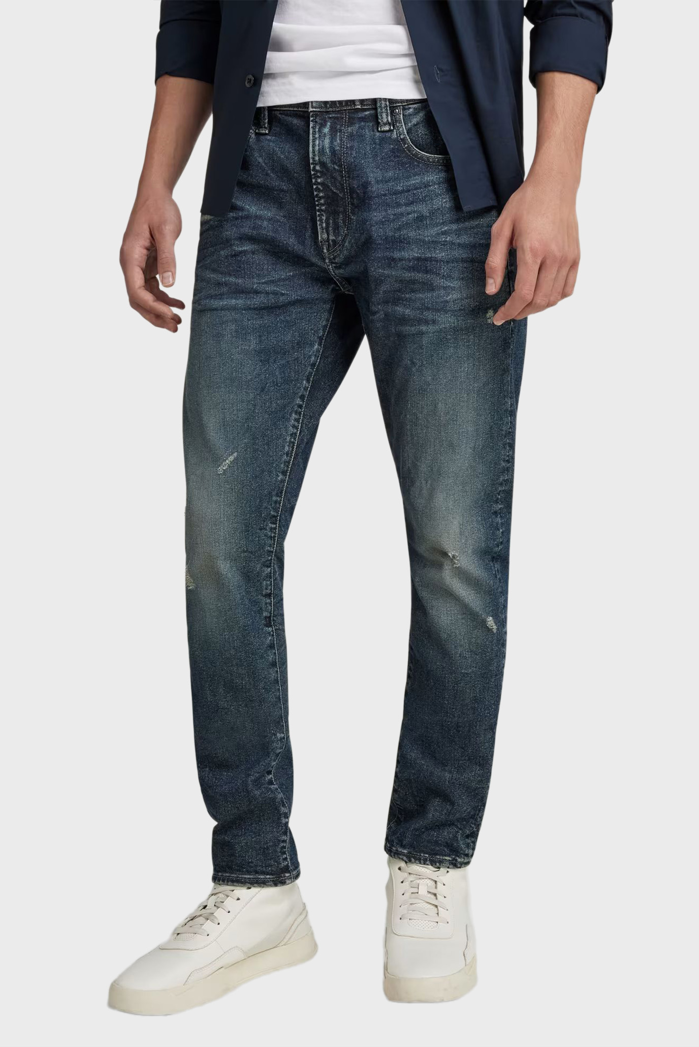 Мужские темно-синие джинсы Revend FWD Синий 32-34 G-Star RAW D20071,D437 Мужские темно-синие джинсы Revend FWD Синий 32-34 G-Star RAW D20071,D437